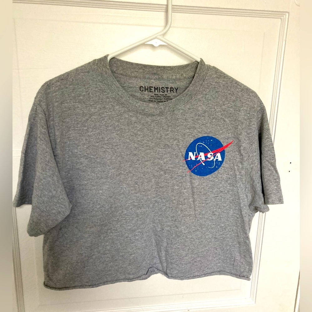 Nasa Crop Top Tee